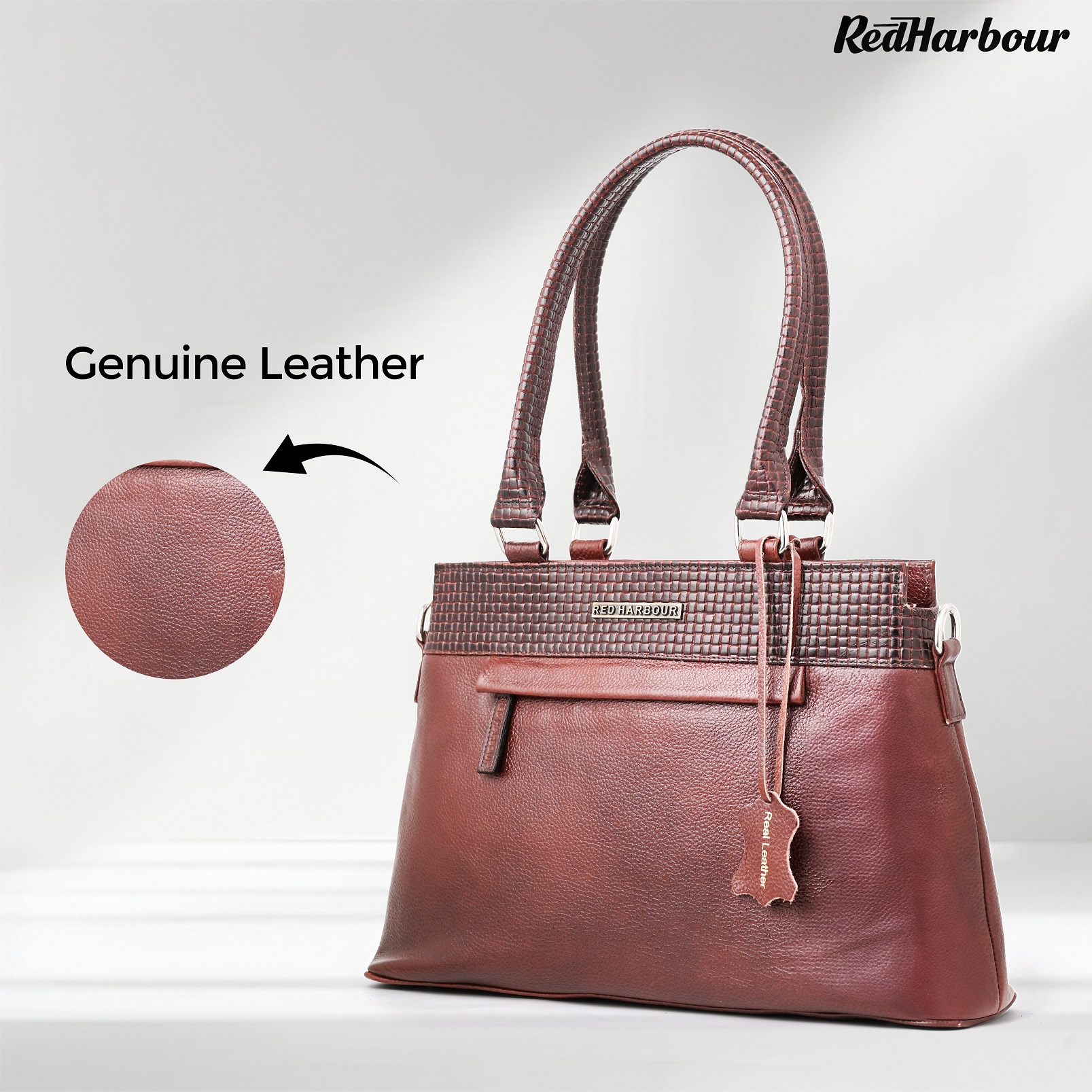 The Madison Tote- Red Harbour RED - Image 2