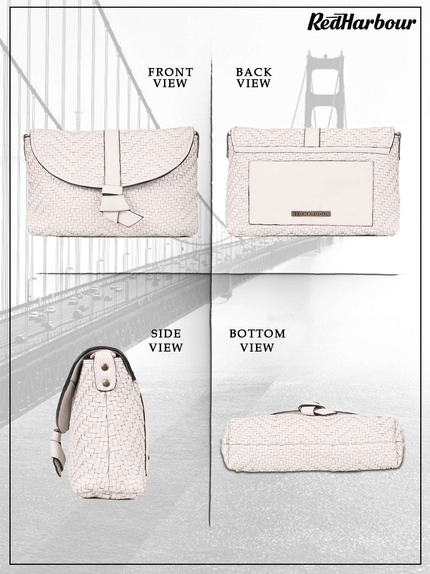 Brooklyn Hobo by Red Harbour - PEARL WHITE - Image 3