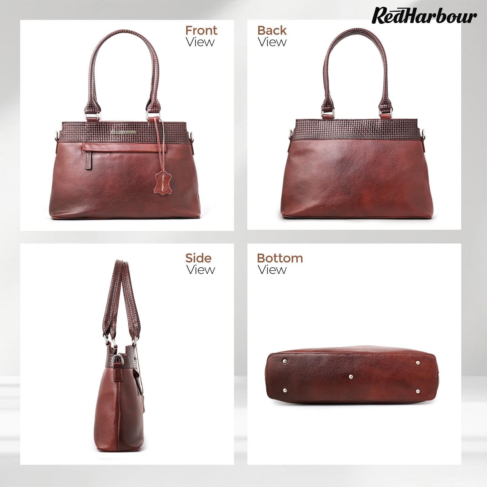 The Madison Tote- Red Harbour RED - Image 5