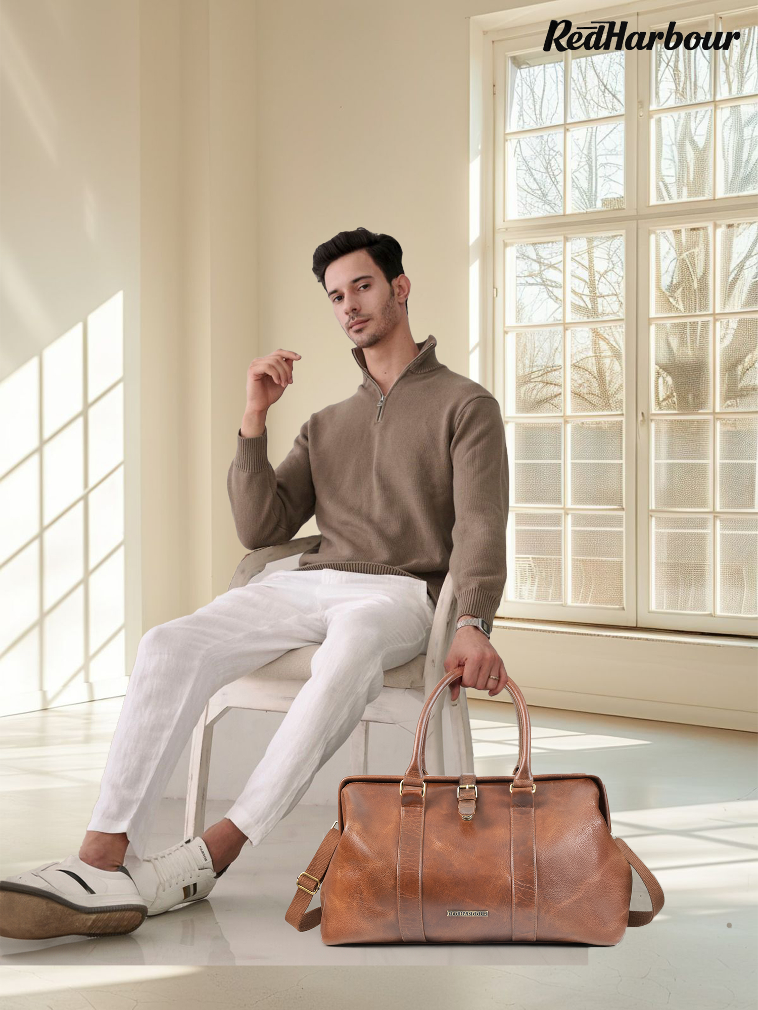 Atlas Duffel Bag - Sandstone - Image 5