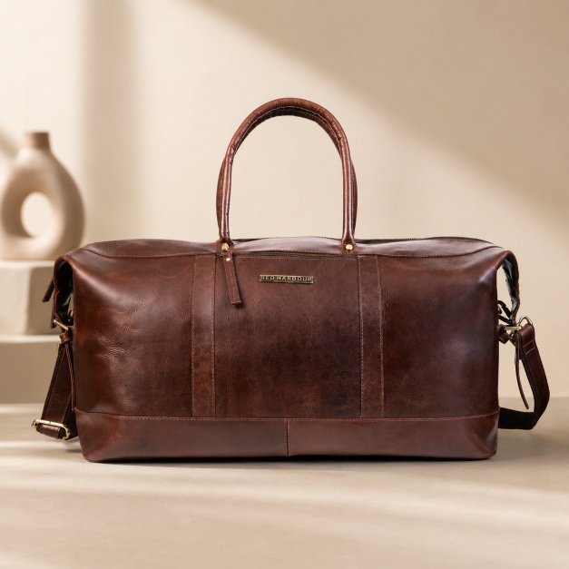 Atlas Duffel Bag - Cognac