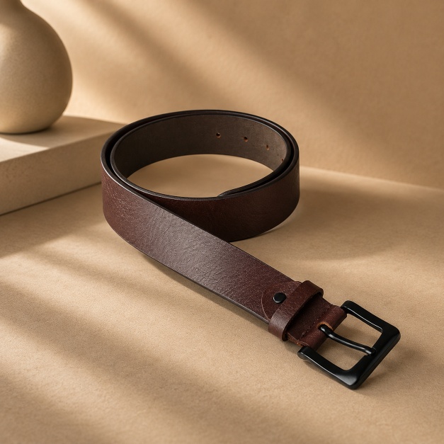 Red Harbour Truffle Classic Casual Leather Belt
